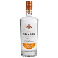 Grappa Pinot Chardonnay Dalla Vecchia 40% 0,5 L