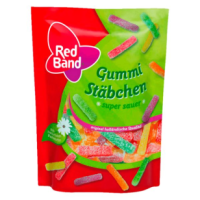 Red Band Gummi Stäbchen super sauer