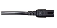 MANHATTAN Stromkabel Euro 8             1.8m        schwarz