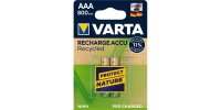 Varta Akku RECHARGE Recycled AAA HR03  800mAh           2St.
