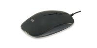CONCEPTRONIC Optische Maus USB-A/1200DPI/4Tasten L+R schwarz