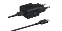 Samsung Galaxy Power Adapter USB Type C 25W 1m Black Blister
